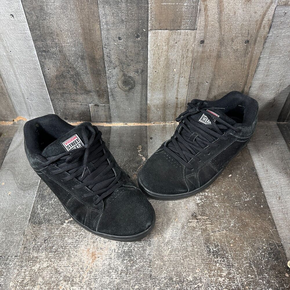 VTG VISION Street Wear Low Chunky Skate Sneakers - US Size 12‎ - Black